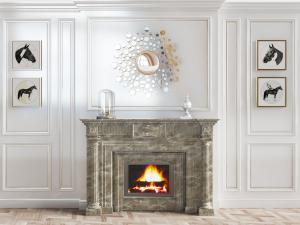 美式欧式大理石壁炉