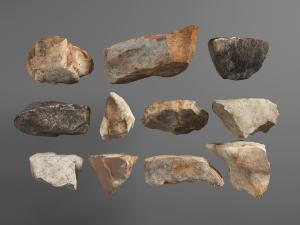 中式园林景观石头