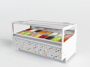 冷藏菜品食物食品储藏柜