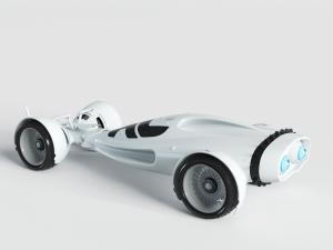 概念赛车3d模型 概念赛车