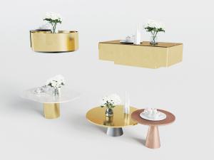 现代轻奢茶几
