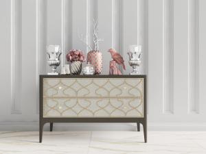 东南亚玄关柜边柜