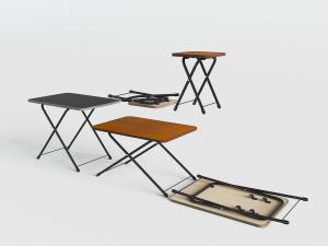 现代可折叠的桌子凳子