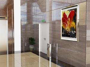 安全出口门牌不锈钢垃圾桶