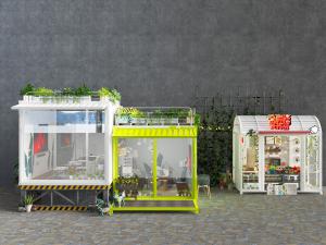 工业风小店小屋