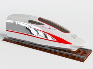 复兴号动车火车头