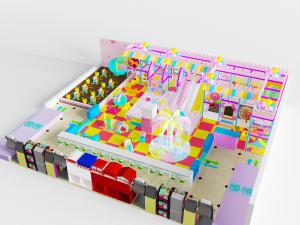 儿童游乐场设备设施3d模型 儿童游乐场设备设施