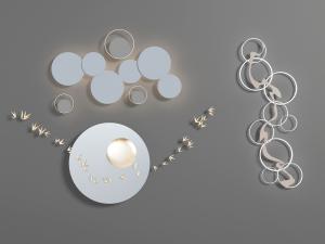 新中式装饰挂件壁灯