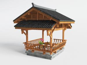 中式古典亭子凉亭