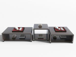 中式弓字形茶几茶桌