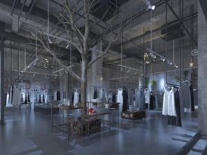 工业风服装店女装店