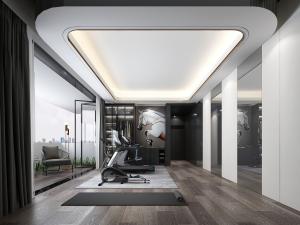 现代轻奢健身室