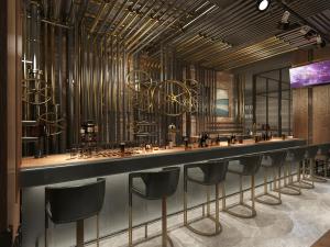 工业风酒吧吧台