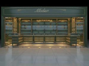 欧式古典珠宝首饰店展柜