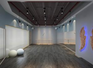 工业风健身房3d模型 工业风健身房