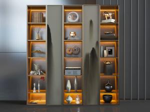 新中式装饰柜置物架