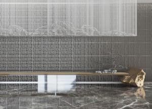 中式实木板端景台3d模型 中式实木板端景台