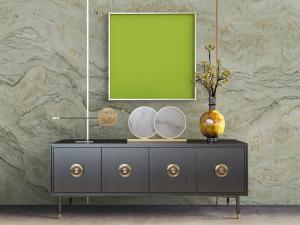 中式实木电视柜饰品摆件