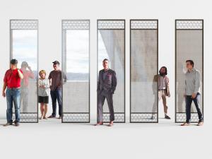 不同表情的多人人群3d模型 不同表情的多人人群