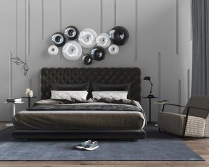 后现代双人床单人沙发