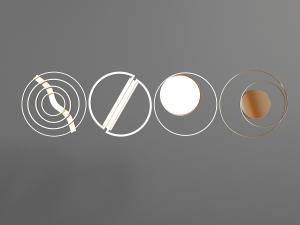 现代金属墙饰挂件