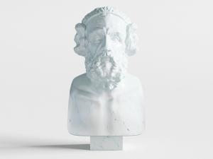 欧式石膏半身雕塑雕刻