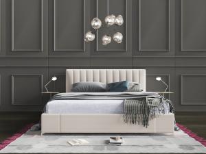 现代双人床床头灯