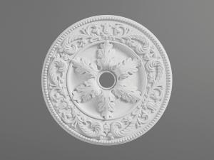 欧式圆形雪花雕花灯盘