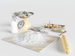 现代面板擀面杖秤厨房用品