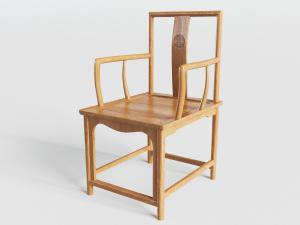 中式实木扶手椅子