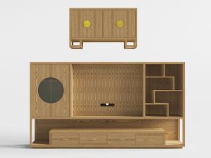 新中式实木电视柜装饰柜