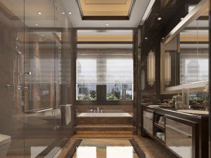 新中式卫生间卫浴间