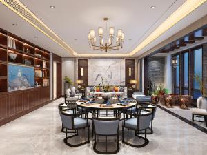 新中式酒店包厢包间