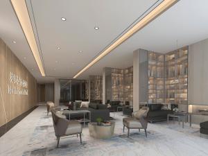 后现代售楼处接待区洽谈区