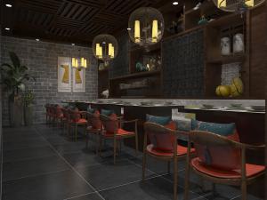 新中式餐馆饭店火锅店