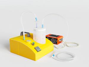 现代手术负压机医疗器械3d模型 现代手术负压机医疗器械