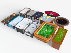 现代多款桌游麻将桌球娱乐桌子