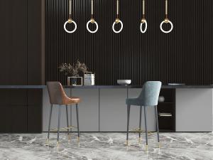 现代轻奢吧台吧椅