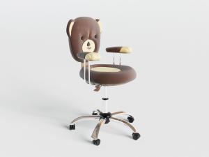 现代儿童卡通熊转椅
