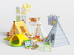 儿童活动区帐篷玩具