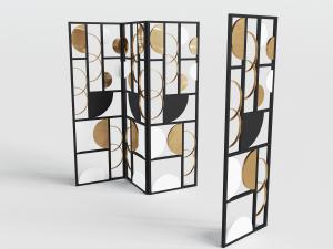 现代镂空隔断屏风