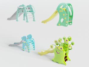 现代儿童室内动物造型的滑滑梯游乐设备3d模型 现代儿童室内动物造型的滑滑梯游乐设备