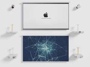 投影仪幕布摄像头