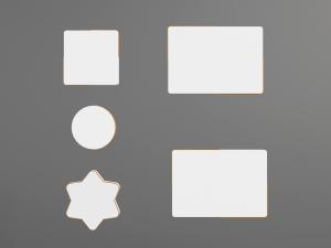 现代方形星星造型的吸顶灯3d模型 现代方形星星造型的吸顶灯
