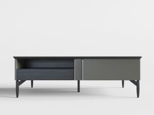 现代长方形电视柜