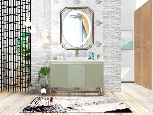 现代轻奢玄关柜边柜