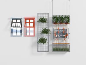 北欧墙面植物装饰挂件