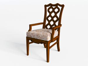 美式实木餐椅