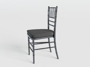 中式竹节造型的餐椅