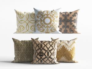 欧式图案的靠垫抱枕